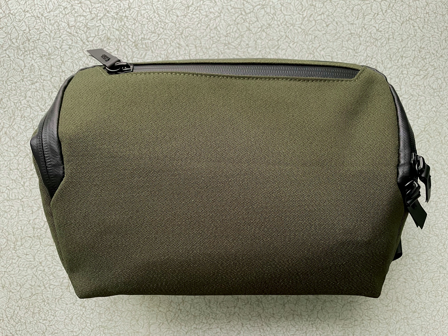 The Alpaka Vertex bag stuffed full with equipment.